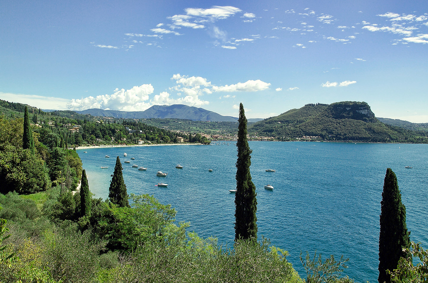 Veduta sul lago di Garda
